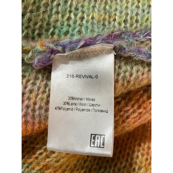 Mes Demoiselles 'Revival' Pink Knit Kimono Size 0 - Picture 6 of 6